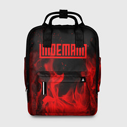Рюкзак женский LINDEMANN: Red Fire, цвет: 3D-принт