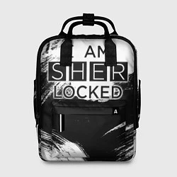 Рюкзак женский Sherlock, цвет: 3D-принт