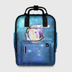Рюкзак женский Space Parrot, цвет: 3D-принт