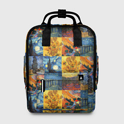 Рюкзак женский Картины Ван Гога, цвет: 3D-принт