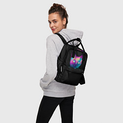 Рюкзак женский Котейка, цвет: 3D-принт — фото 2