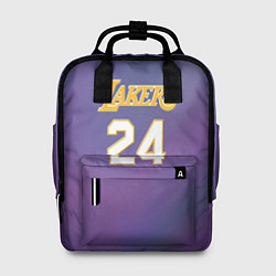 Рюкзак женский Los Angeles Lakers Kobe Brya, цвет: 3D-принт