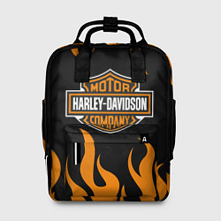 Рюкзак женский HARLEY DAVIDSON цвета 3D-принт — фото 1