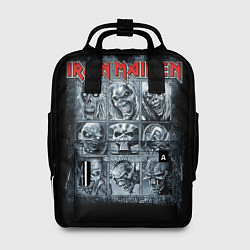 Рюкзак женский Iron Maiden, цвет: 3D-принт