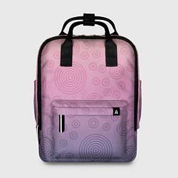 Рюкзак женский Абстрактный узор, цвет: 3D-принт