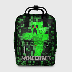 Рюкзак женский MINECRAFT CREEPER, цвет: 3D-принт