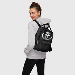 Рюкзак женский Toyota carbon, цвет: 3D-принт — фото 2