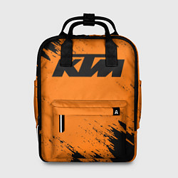 Рюкзак женский KTM, цвет: 3D-принт