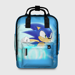 Рюкзак женский Sonic, цвет: 3D-принт