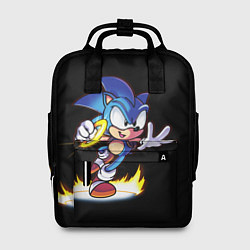 Рюкзак женский Sonic, цвет: 3D-принт