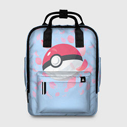 Рюкзак женский ПОКЕБОЛ, цвет: 3D-принт