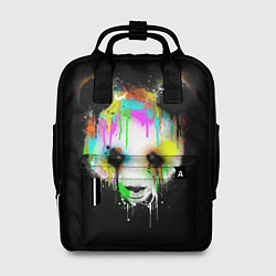 Женский рюкзак Панда в краске