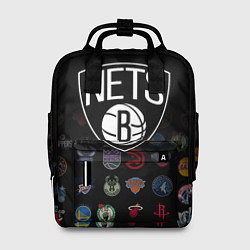 Рюкзак женский Brooklyn Nets 1, цвет: 3D-принт