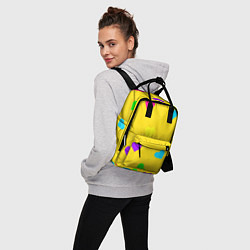 Рюкзак женский СЕРДЕЧКИ, цвет: 3D-принт — фото 2