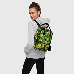 Рюкзак женский Цытрусы, цвет: 3D-принт — фото 2