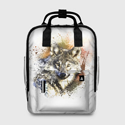 Рюкзак женский Wolf, цвет: 3D-принт