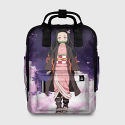 Рюкзак женский Незуко, цвет: 3D-принт