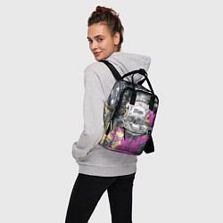 Рюкзак женский Череп, цвет: 3D-принт — фото 2
