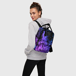 Рюкзак женский ОГОНЬ НЕОН, цвет: 3D-принт — фото 2