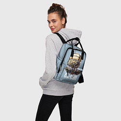 Рюкзак женский Череп, цвет: 3D-принт — фото 2