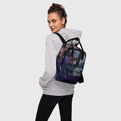 Рюкзак женский СИЖУ ДОМА, цвет: 3D-принт — фото 2
