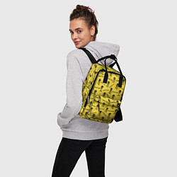 Рюкзак женский Опасная Зона, цвет: 3D-принт — фото 2