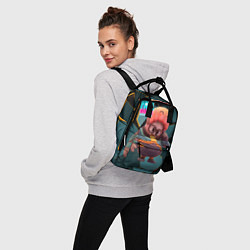 Рюкзак женский Fall Guys Gordon Freeman, цвет: 3D-принт — фото 2