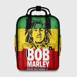 Рюкзак женский Bob Marley, цвет: 3D-принт