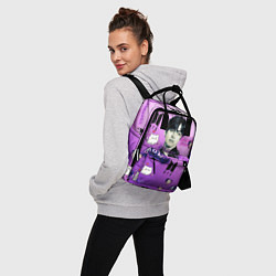 Рюкзак женский I purple you, цвет: 3D-принт — фото 2