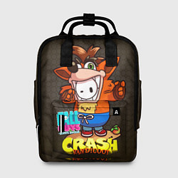 Рюкзак женский Fall Guys CRASH, цвет: 3D-принт