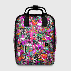 Рюкзак женский $-tickers, цвет: 3D-принт