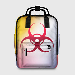 Рюкзак женский Biohazard, цвет: 3D-принт
