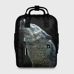 Женский рюкзак Воющий волк