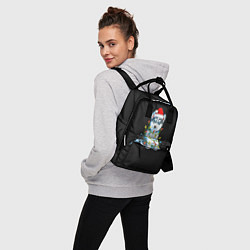 Рюкзак женский Щенок, цвет: 3D-принт — фото 2