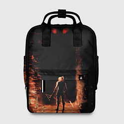Рюкзак женский Ведьмак, цвет: 3D-принт