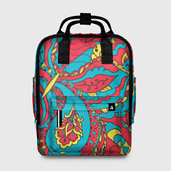 Рюкзак женский Цветочный Узор, цвет: 3D-принт