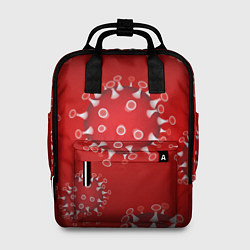 Рюкзак женский Вирусяка, цвет: 3D-принт