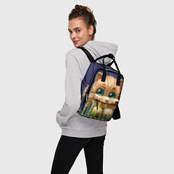 Рюкзак женский Зелёная трава, цвет: 3D-принт — фото 2