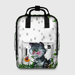Рюкзак женский Котёнок, цвет: 3D-принт