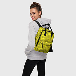 Рюкзак женский Смайлики, цвет: 3D-принт — фото 2