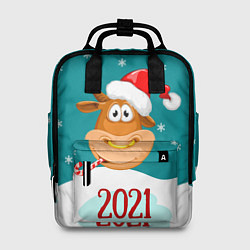 Рюкзак женский 2021 Год быка, цвет: 3D-принт