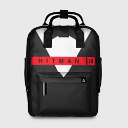 Рюкзак женский Hitman III, цвет: 3D-принт