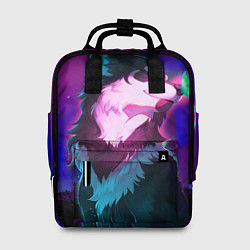 Рюкзак женский Сказочный волк, цвет: 3D-принт
