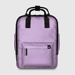 Рюкзак женский Глициниевый цвет без рисунка, цвет: 3D-принт
