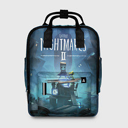 Рюкзак женский Little Nightmares 2, цвет: 3D-принт