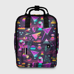 Рюкзак женский Vaporwave art, цвет: 3D-принт