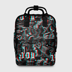 Рюкзак женский Lil Peep Glitch, цвет: 3D-принт