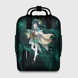 Рюкзак женский Genshin Impact - Venti, цвет: 3D-принт