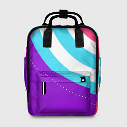 Рюкзак женский Абстрактные круги, цвет: 3D-принт