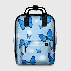 Рюкзак женский Бабочки Моргенштерна, цвет: 3D-принт